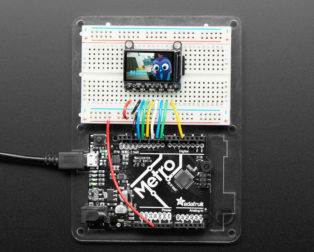 Adafruit 1.14 Color TFT Display + MicroSD Card Breakout - ST7789