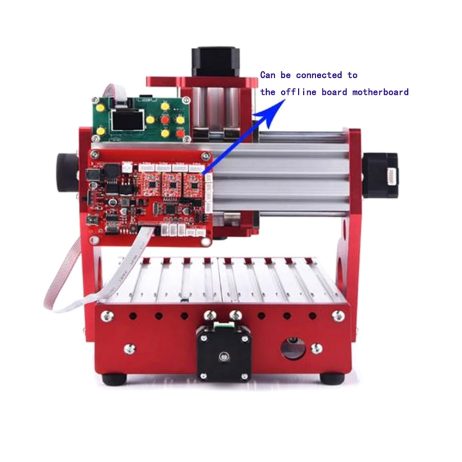 Generic CNC1419 All Metal Small Desktop EngravingCopper Aluminum Metal CNC Engraving Machine 2