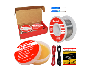 PLUSIVO-SOLDER-WIRE-AND-ROSIN-PASTE-FLUX