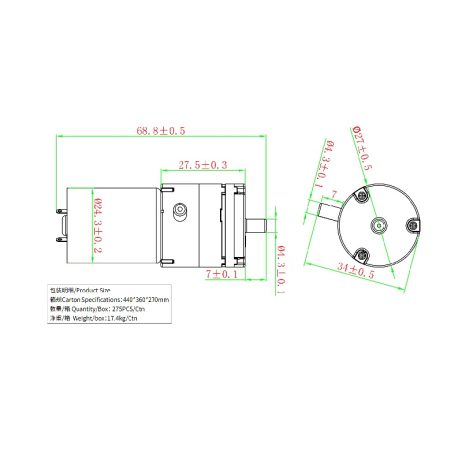 WPV27B-12V DC