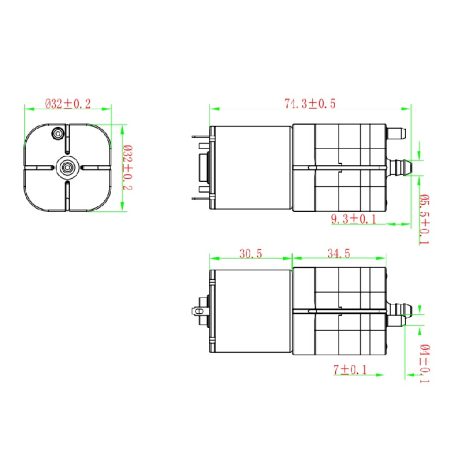 WPV32F-12V DC