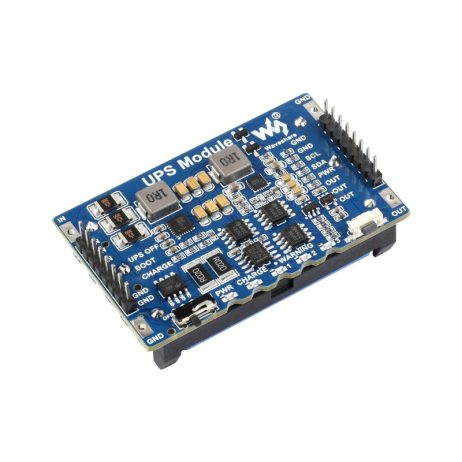 WAVESHARE Waveshare Mini Uninterruptible Power Supply module Supports charging And Power output at the same time 5V 2.5A Output 2