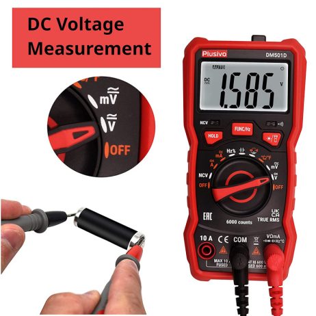 Plusivo plusivo digital multimeter dm501d 3