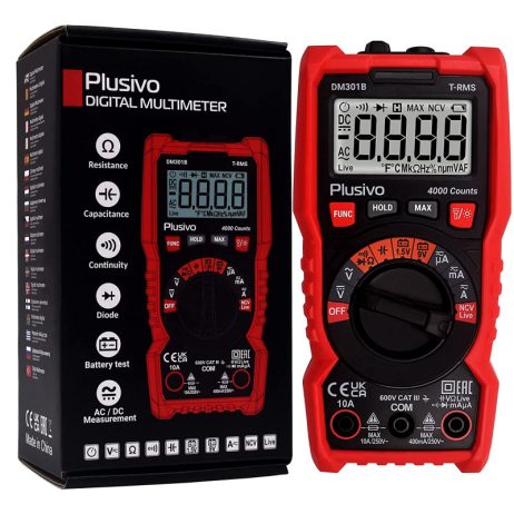 Plusivo plusivo dm301b multimeter kit