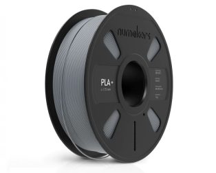 Numakers PLA+ Filament - Light Gray- 1.75 mm / 1 kg