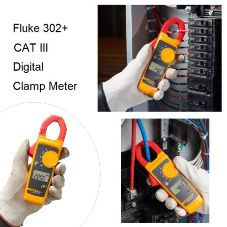 Fluke Fluke 302 CAT III Digital Clamp Meter 1