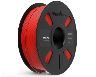 Numakers ASA Filament - Red - 1.75 mm / 1 kg