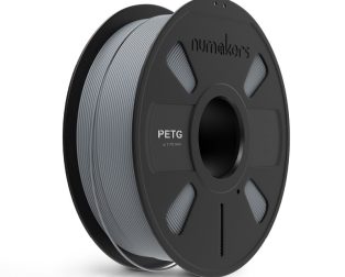 Numakers PETG Filament - Light Gray - 1.75 mm / 1 kg