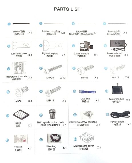 Two Trees - TTC 3018S CNC Engraving Machine Kit