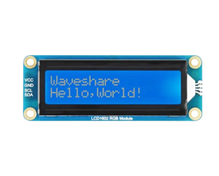 Waveshare LCD1602 RGB Module 16x2 Characters LCD