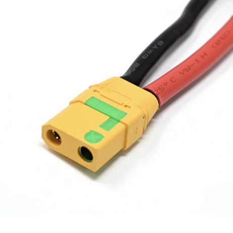 SafeConnect AS150 U Male to XT90S Anti Spark Female Battery Adapter Cable ( With 10cm 8AWG Wire )