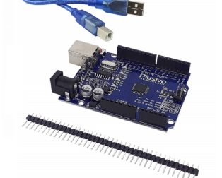 UNO R3 Development Board (ATmega328p and CH340) + Cable