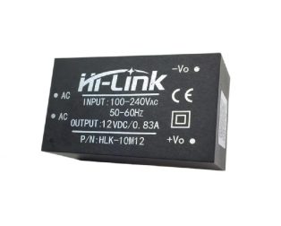 AC/DC 12v 10w Step Down mini Power Supply Module Converter Intelligent household switch power module HLK-10M12