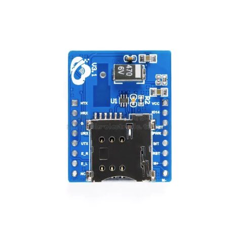 Generic GA6 B Mini GPRSGSM Module SMSVoice Development Board Wireless Data Super SIM800L 1