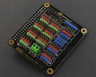 DFRobot IO Expansion HAT for Raspberry Pi 5 / 4B / 3B+