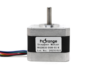 Pro-range NEMA17 PR42HS34-0406-01 1.5kg-cm Stepper Motor-Round Type Shaft