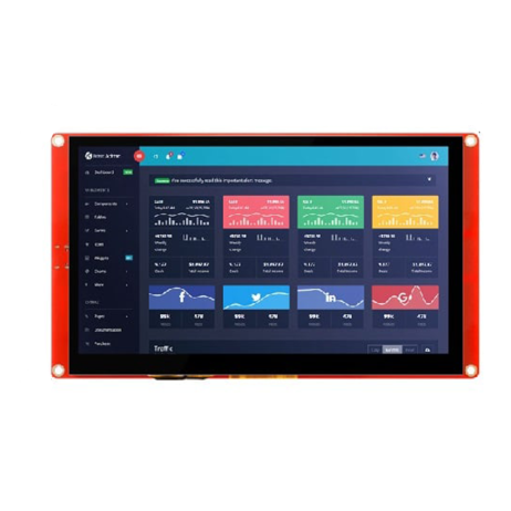 ELECROW ESP32 display 7.0 Inch HMI Display 800x480 RGB TFT LCD Touch Screen Compatible with Arduino/LVGL/PlatformIO/ Micropython Without Acrylic Case