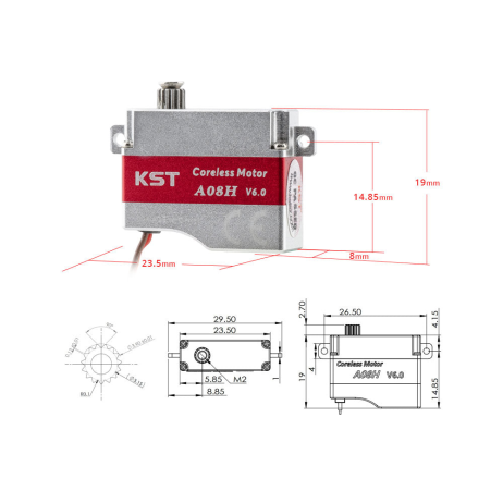 KST Servo A08H V6.0