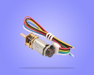 TTM DC N20 Metal Geared Motor with Encoder