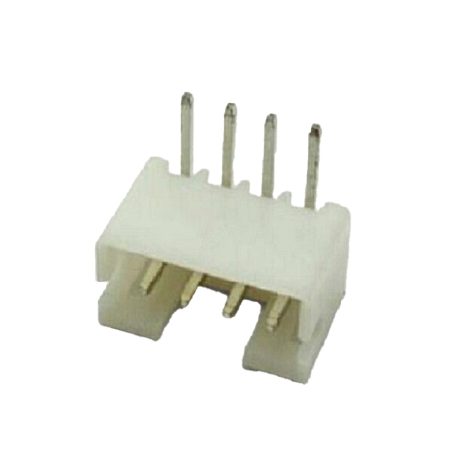 PH-AW-2mm-4 pin Wafer Male Connector Through Hole Right Angle