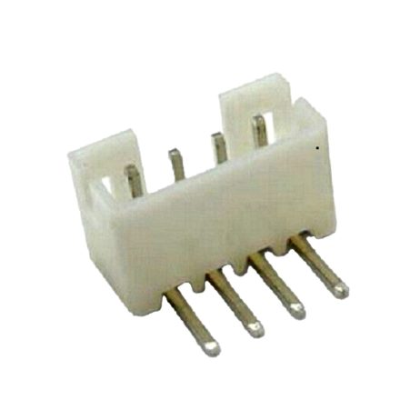 PH-AW-2mm-4 pin Wafer Male Connector Through Hole Right Angle