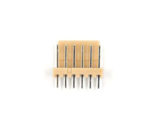 2510-A-2.5mm-6 pin Relimate Male Connector Through Hole Straight