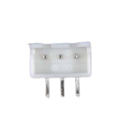 XH-AW-2.5mm-3 pin Wafer Male Connector Through Hole Right Angle