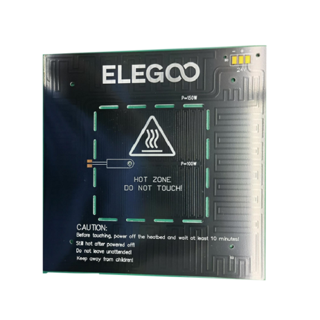 Elegoo Neptune 4 hot bed plate assembly