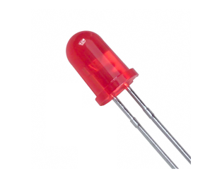 333-2SURD/S530-A3-EVERLIGHT-Red 624nm LED Indication - Discrete 2V Radial