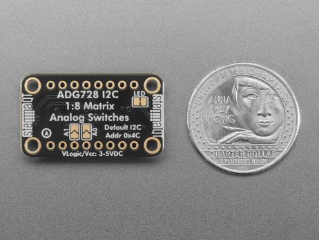 Adafruit ADG728 1-to-8 Analog Matrix Switch - Stemma QT