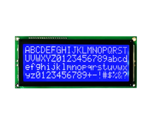 Original JHD762 20x4 character LCD Display with Blue Green Backlight