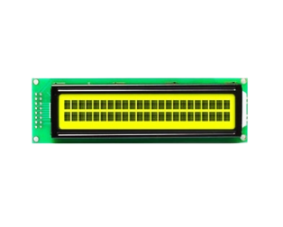 Original JHD609 24x2 character LCD Display with Yellow Green Backlight