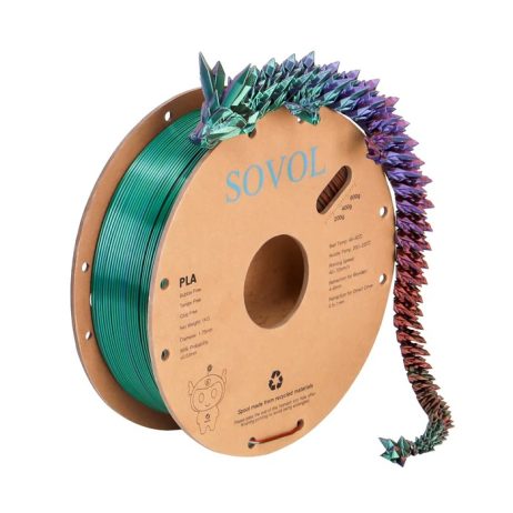 Sovol Silk Rainbow PLA Filaments Universe