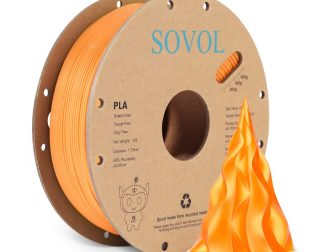 Sovol Silk Single Color PLA Filaments Red Gold