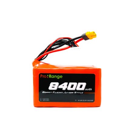 Pro-Range INR 21700 P42A 22.2V 8400mAh 6S2P 80A/100A Discharge Li-ion Drone Battery Pack