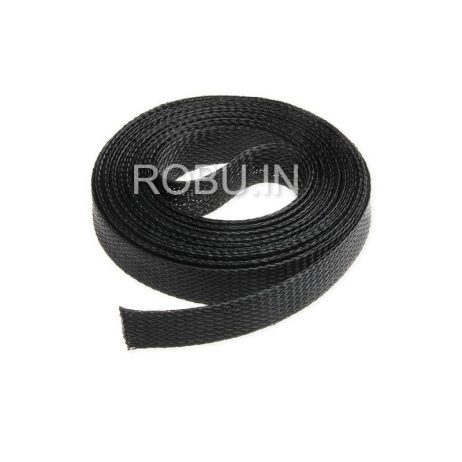 Black-Insulated-Braid-Sleeving-Tight-PET-Wire-Cable-Protection-Expandable-Cable-Sleeve-Wire-Gland