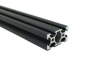 EasyMech 1200 mm 20X40 4 V Slot Aluminium Extrusion Profile (Black)