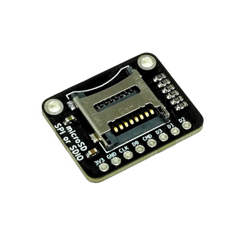 Micro SD SPI or SDIO Card Breakout Board – 3V only