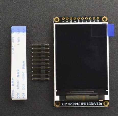 DFRobot Fermion: 2.0" 320x240 IPS TFT LCD Display with MicroSD Card (Breakout)