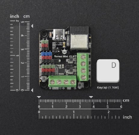 DFRobot Romeo ESP32-C3 Robot Control Board (Supports Wi-Fi & Bluetooth 5)