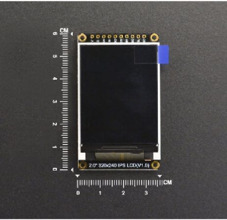 DFRobot Fermion: 2.0" 320x240 IPS TFT LCD Display with MicroSD Card (Breakout)