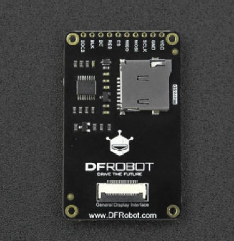 DFRobot Fermion: 1.8" 128x160 IPS TFT LCD Display with MicroSD Card Slot (Breakout)