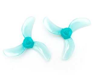 Orange HD 1208 31mm PC 3 Blade 1mm Propellers 4CW+4CCW- Blue