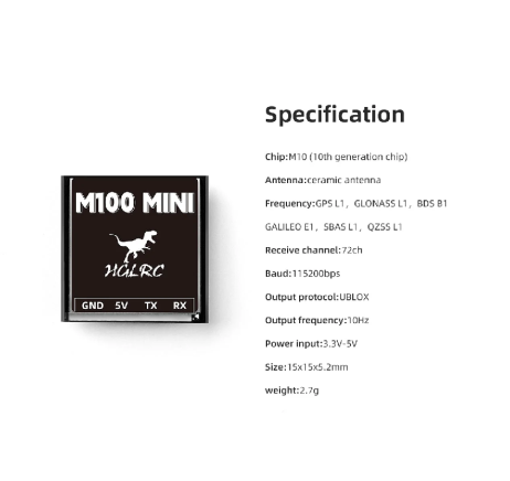 HGLRC M100 MINI GPS