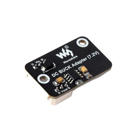 Waveshare Serial Bus Servo DC Buck Adapter, Mini Module, Design for Serial Bus Servos, Easy to Use, 7.2V Buck Regulator