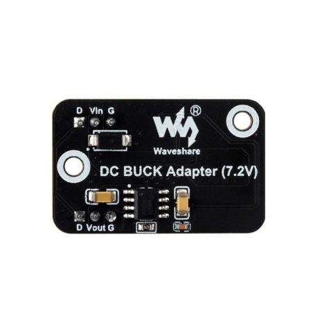 Waveshare Serial Bus Servo DC Buck Adapter, Mini Module, Design for Serial Bus Servos, Easy to Use, 7.2V Buck Regulator