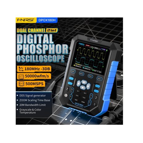 FNIRSI FNIRSI DPOX180H2 Channel 180MHZ 2 IN 1 Digital Phosphor Oscilloscope 3