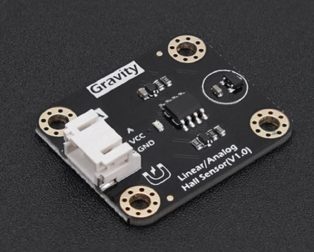 DFRobot Gravity: Linear / Analog Hall Effect Sensor with ±1200 GS Magnetic Field Range