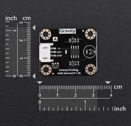 DFRobot Gravity: Linear / Analog Hall Effect Sensor with ±1200 GS Magnetic Field Range