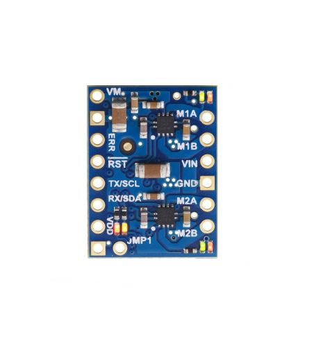 Motoron M2T550 Dual I²C Motor Controller (Header Pins Soldered)